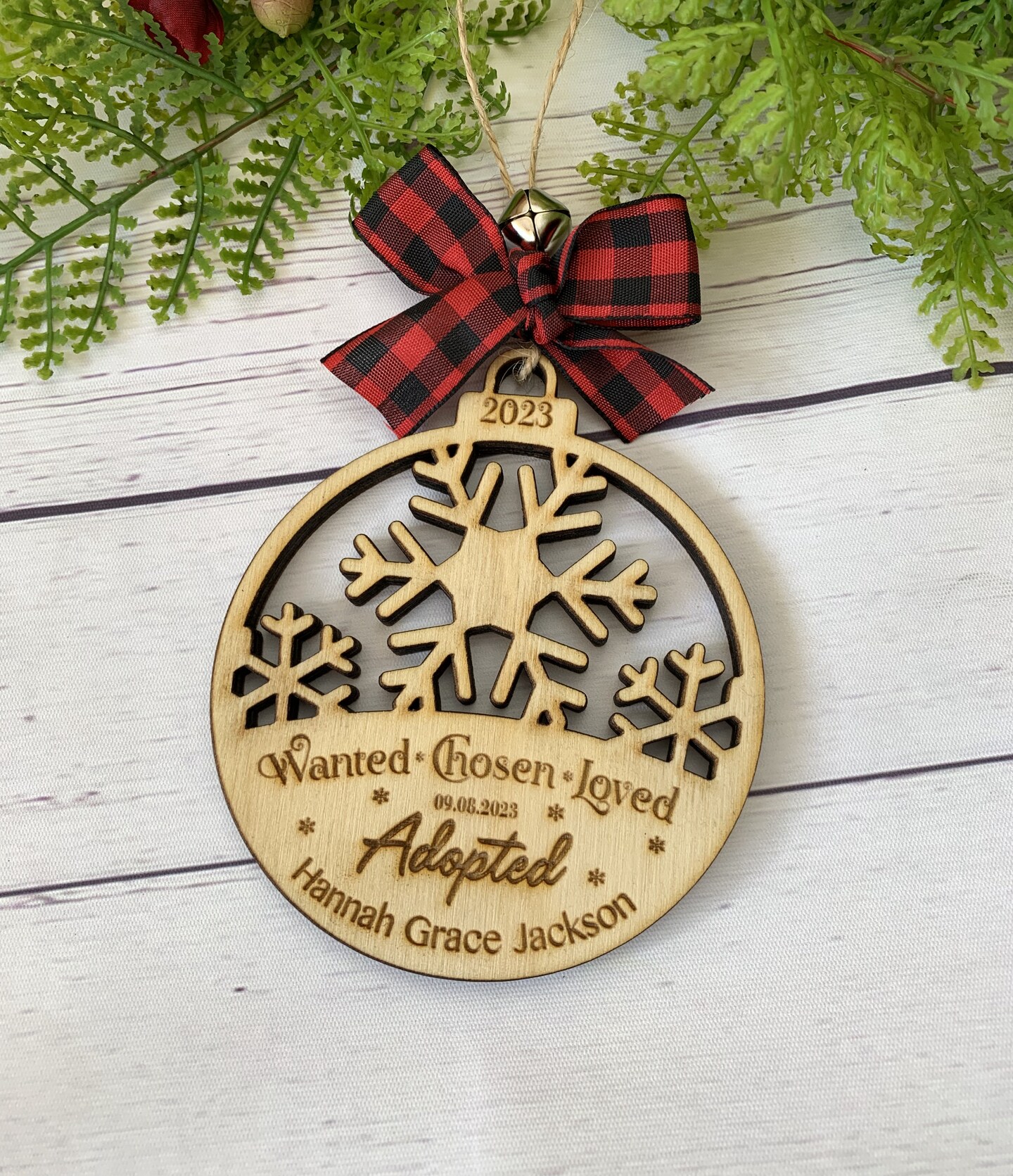 Personalized First Christmas Ornament 2023 Baby's First Christmas