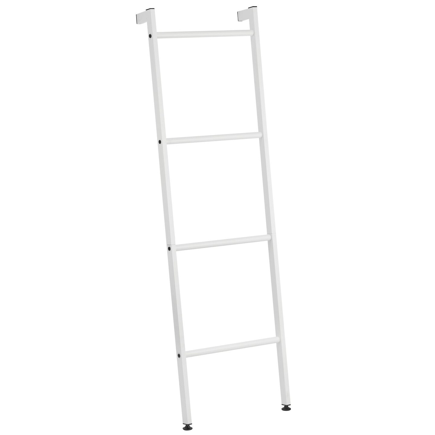 mDesign Metal Blanket &#x26; Towel Wall Ladder Rack for Bedroom/Bathroom
