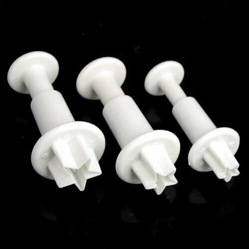 Bastex Star Plunger Cutter Mold for Fondant Cake Decorating
