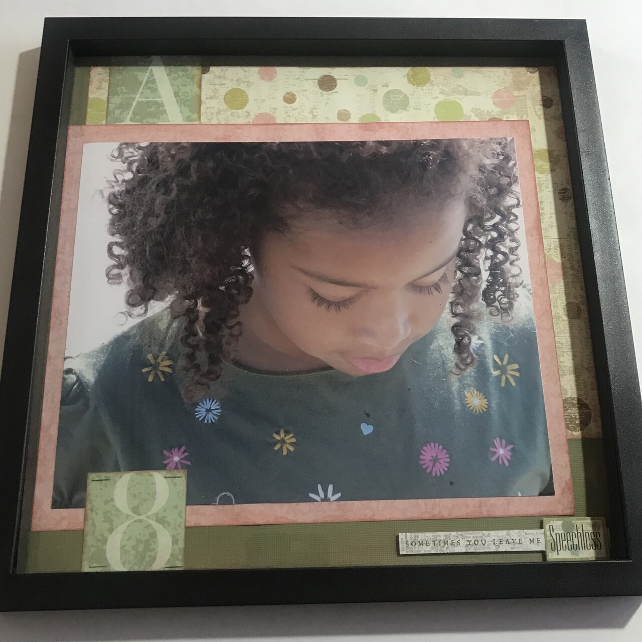 Craft a Cherished 12x12 Framed Memory Page!