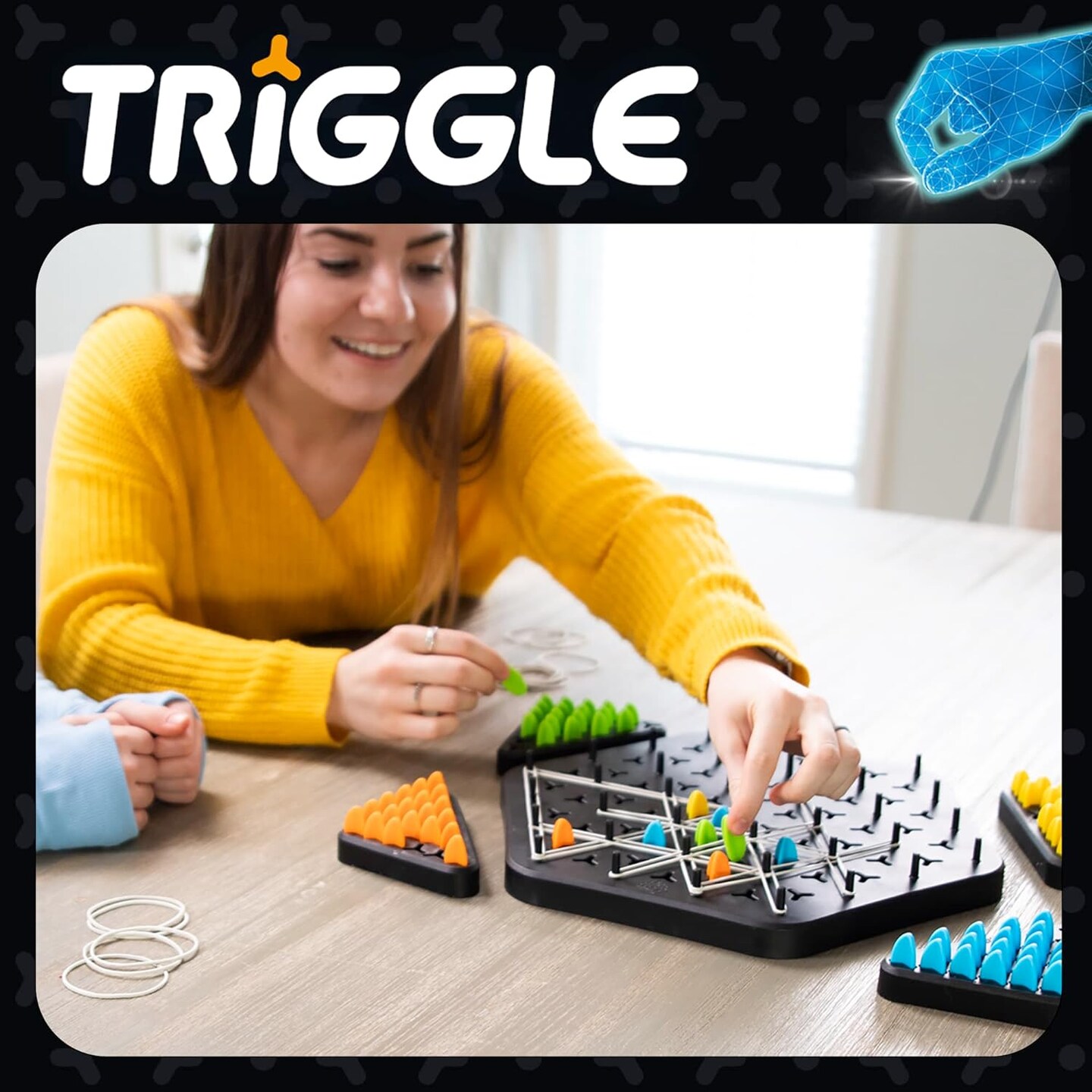  Fat Brain Toys Triggle - Territory Capture Family Game