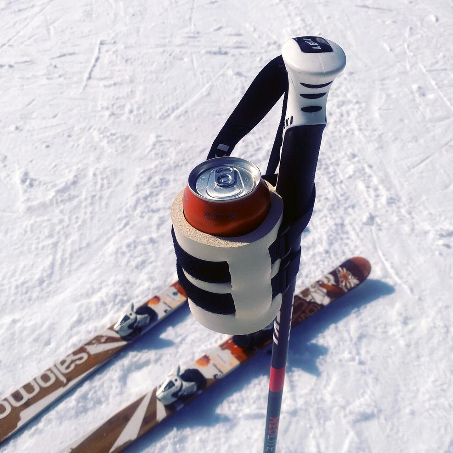 Snowboard and Ski Pole Beer Holder - Beer Binding PRO - image7