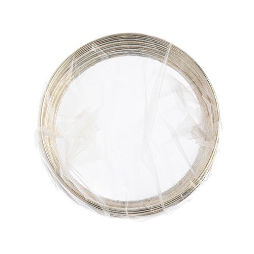 John Bead 7&#x22; Brass Metal Rings, 25pcs