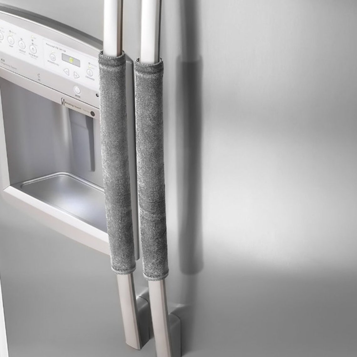 2pack Refrigerator Door Handle Covers Kitchen Appliance Anti-Skid Anti-Static Protector