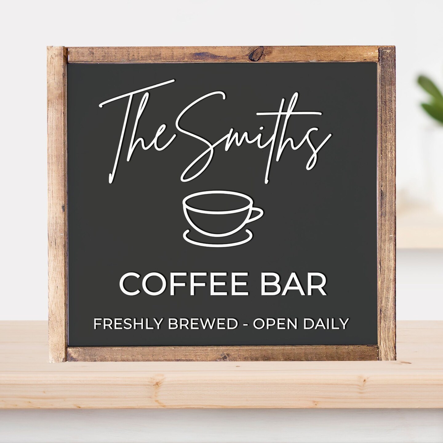 Newest Coffee 3D Sign Set