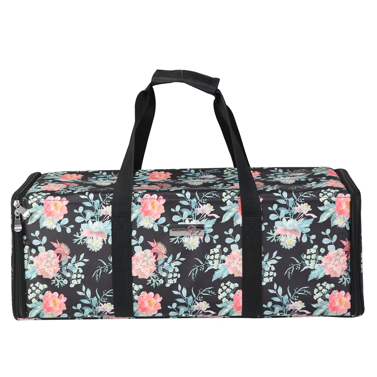 Die Cut Carrying Carrying Case for Cricut Explore & ScanNCut DX, Floral Print