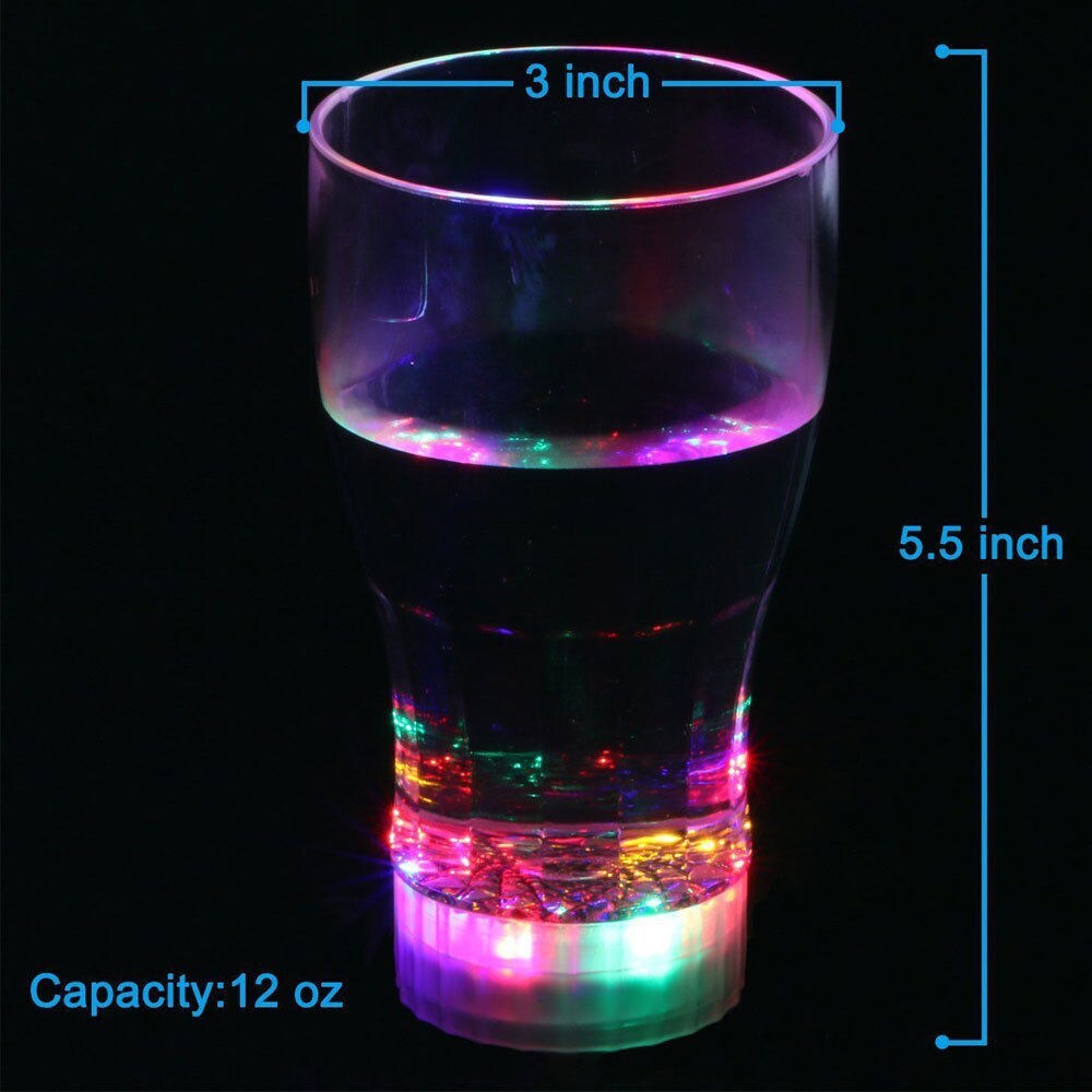 Flashing Party Drinking Glass