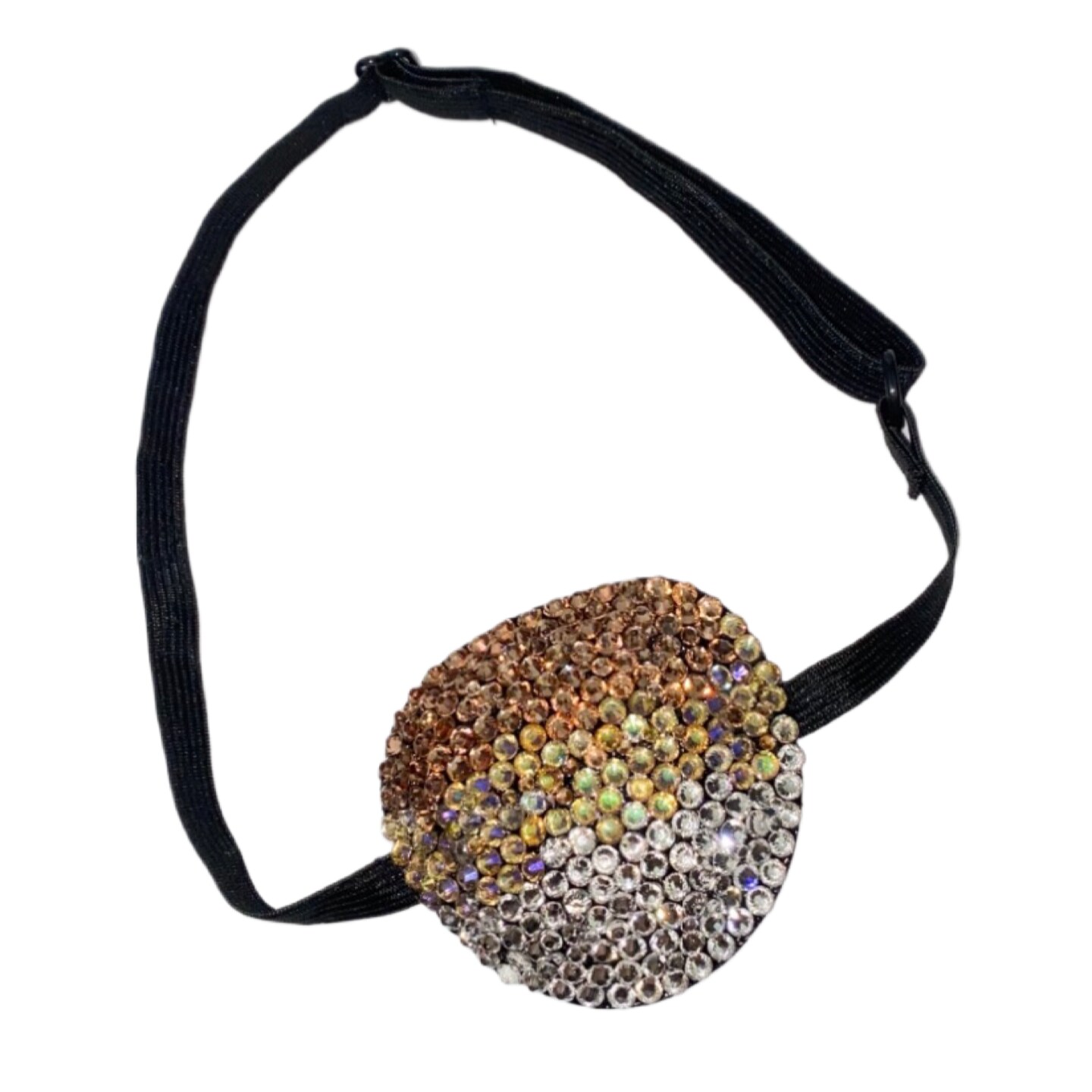 Ombré Gold And Crystal Padded Eye Patch MakerPlace by Michaels