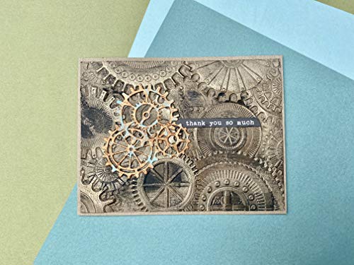 Sizzix 3-D Texture Fades Embossing Folder, Gray