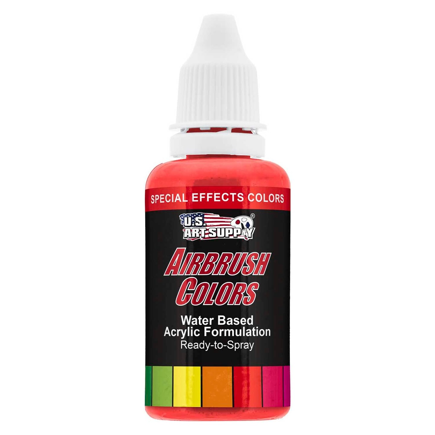Neon Red, Fluorescent Special Effects Acrylic Airbrush Paint, 8 oz., Neon  Red - 8 oz. - Foods Co.