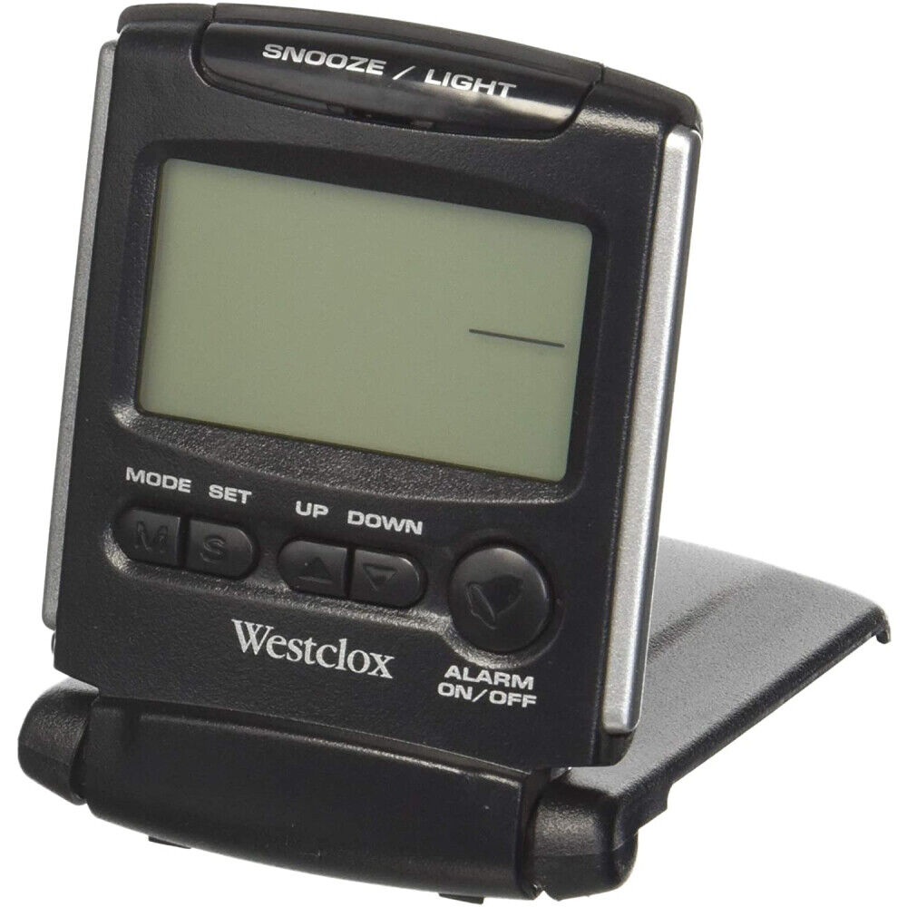 Westclox Folding Travel Alarm Clock