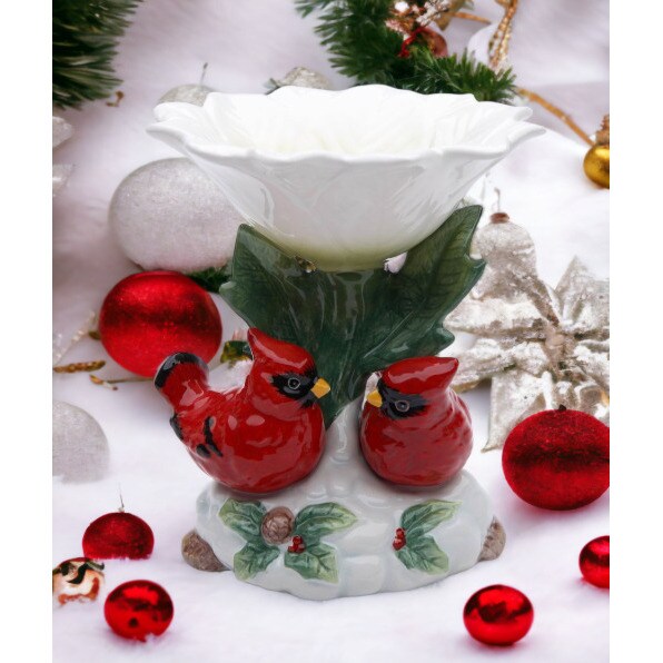 Cardinal Birds Candy Dish Home Decoration Gift Idea Interior Decor Ornament