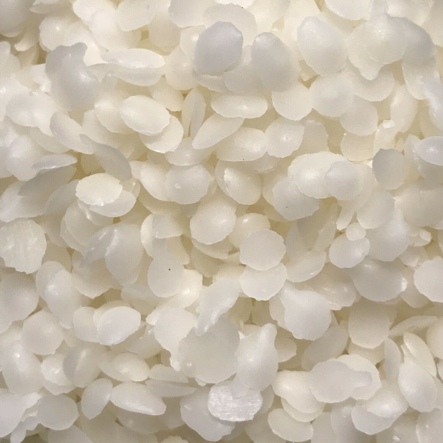Natural White Beeswax Pellets for Candle, Soap, and Cosmetic Crafting