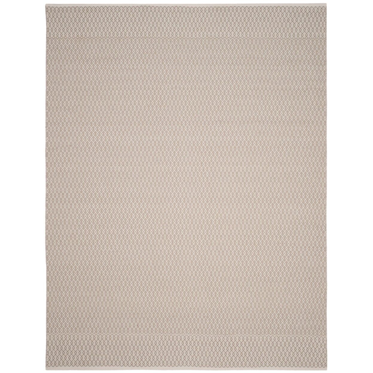 Safavieh Montauk Mtk339A Handwoven Ivory / Grey Rug Flat Weave Carpet Area Rug