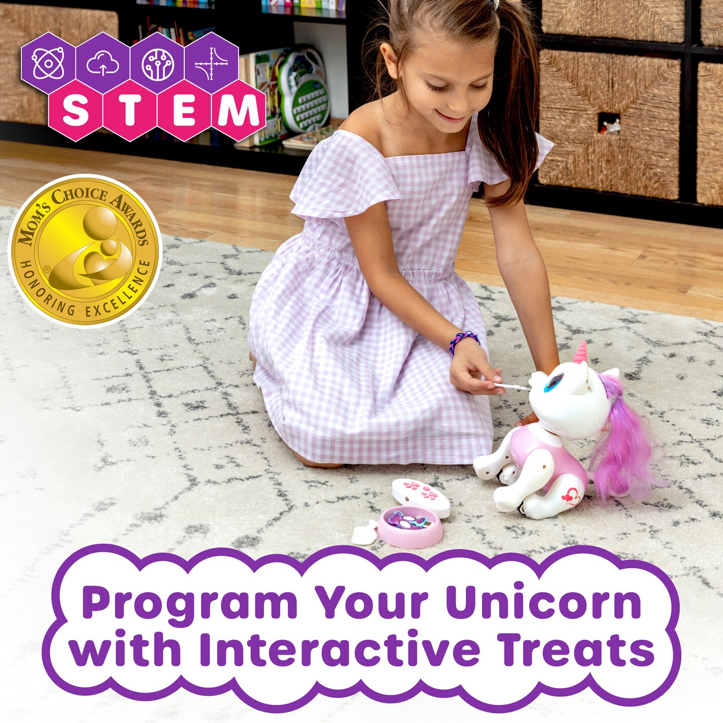 Power Your Fun Robo Pets Unicorn Toy for Girls and Boys