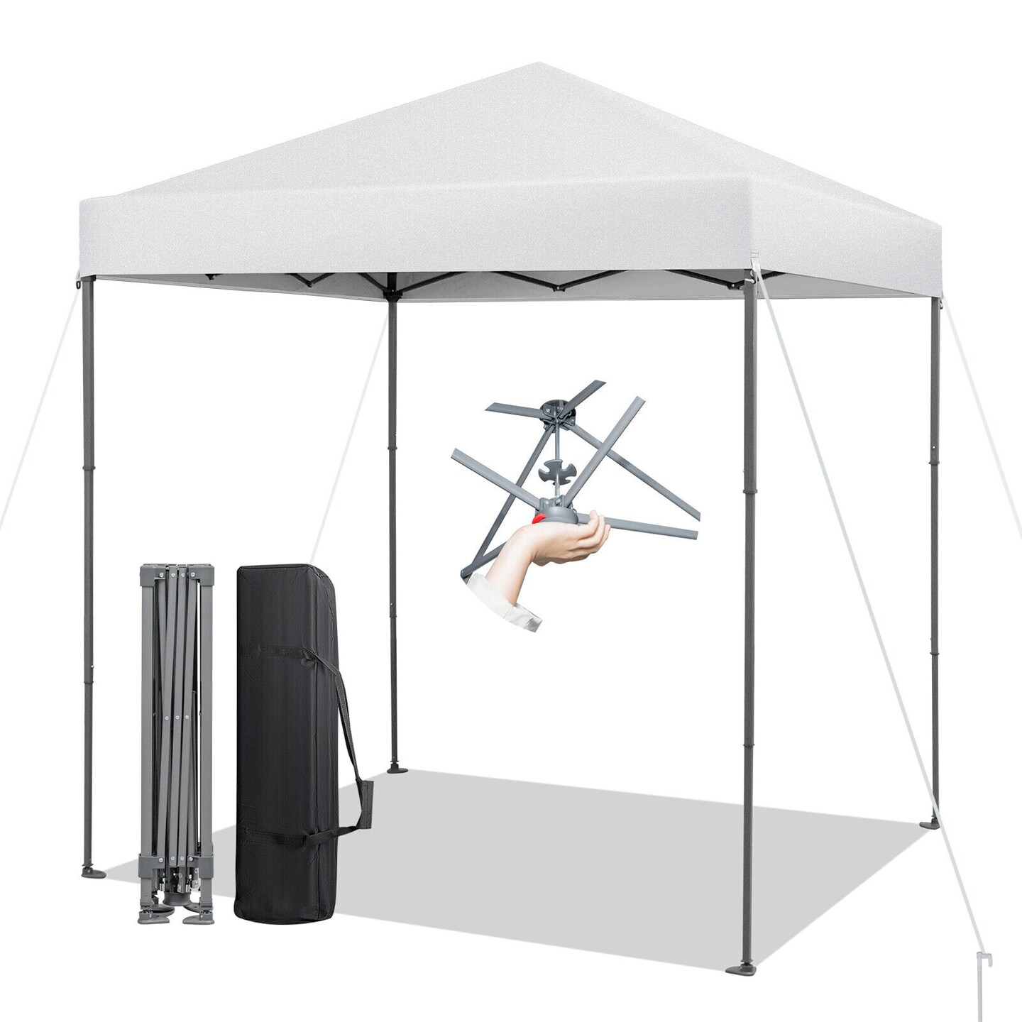 Outdoor Pop-up Canopy Tent with UPF 50+ Sun Protection