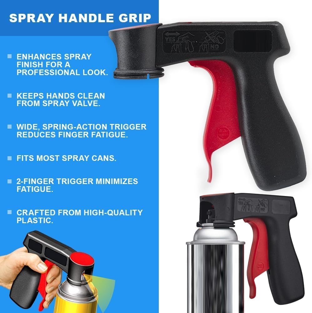 Mod Podge Spray Acrylic Sealer Glossy 2-Pack, Clear Coating Matte Paint Sealer Spray, Spray Can Sprayer Handle