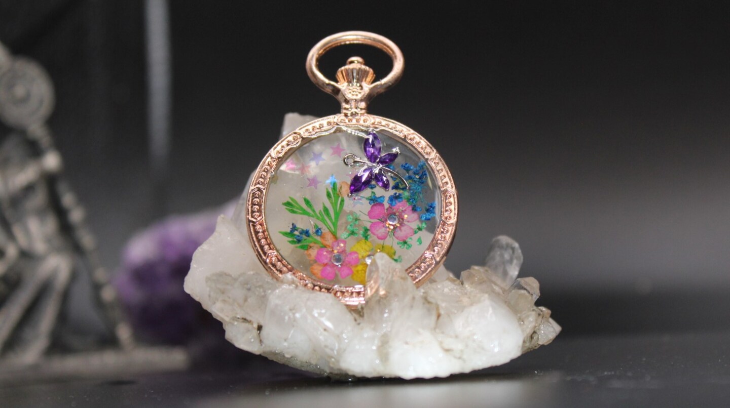 Dragonfly Bouquet Charm