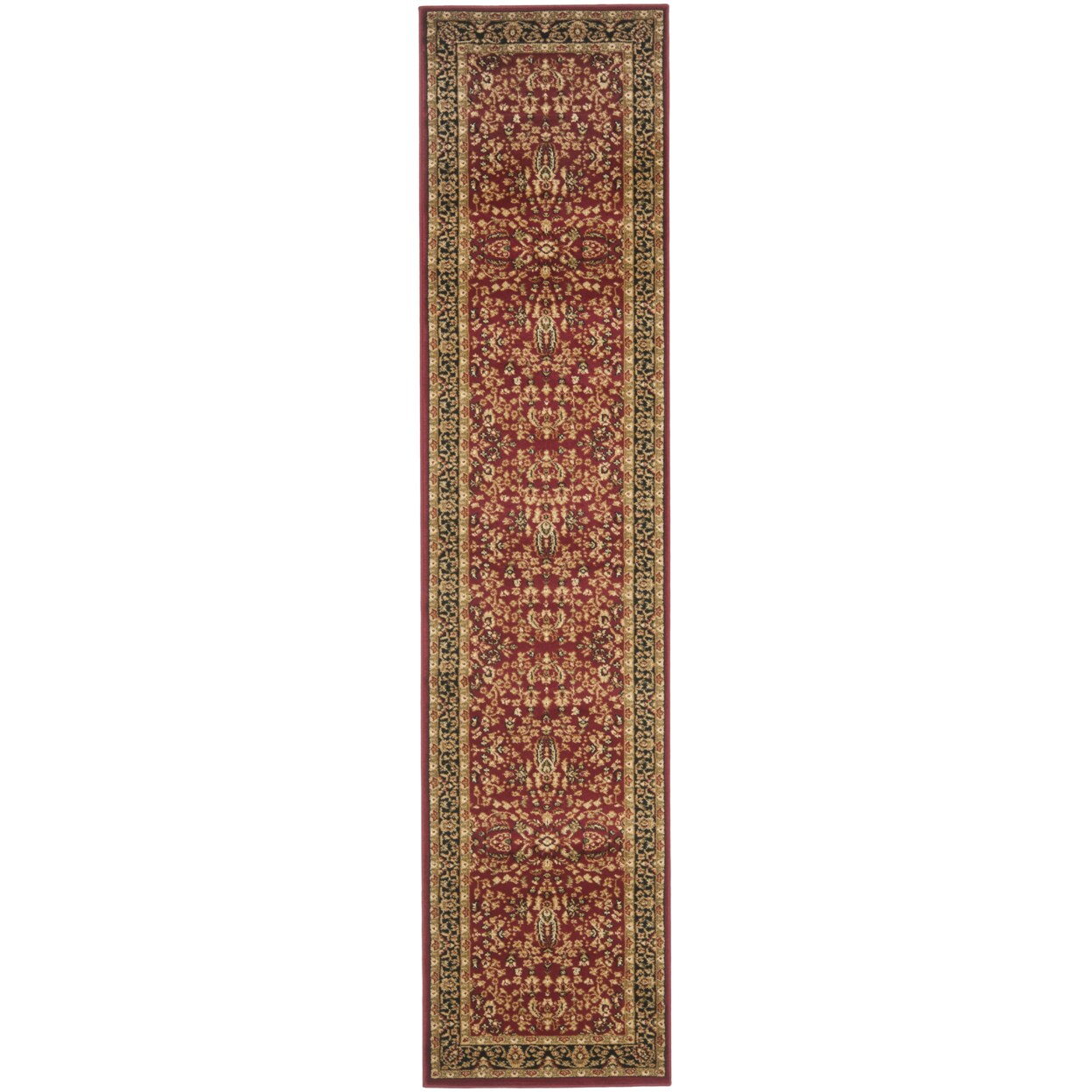 Safavieh   Lyndhurst LNH214A Red / Black Rug
