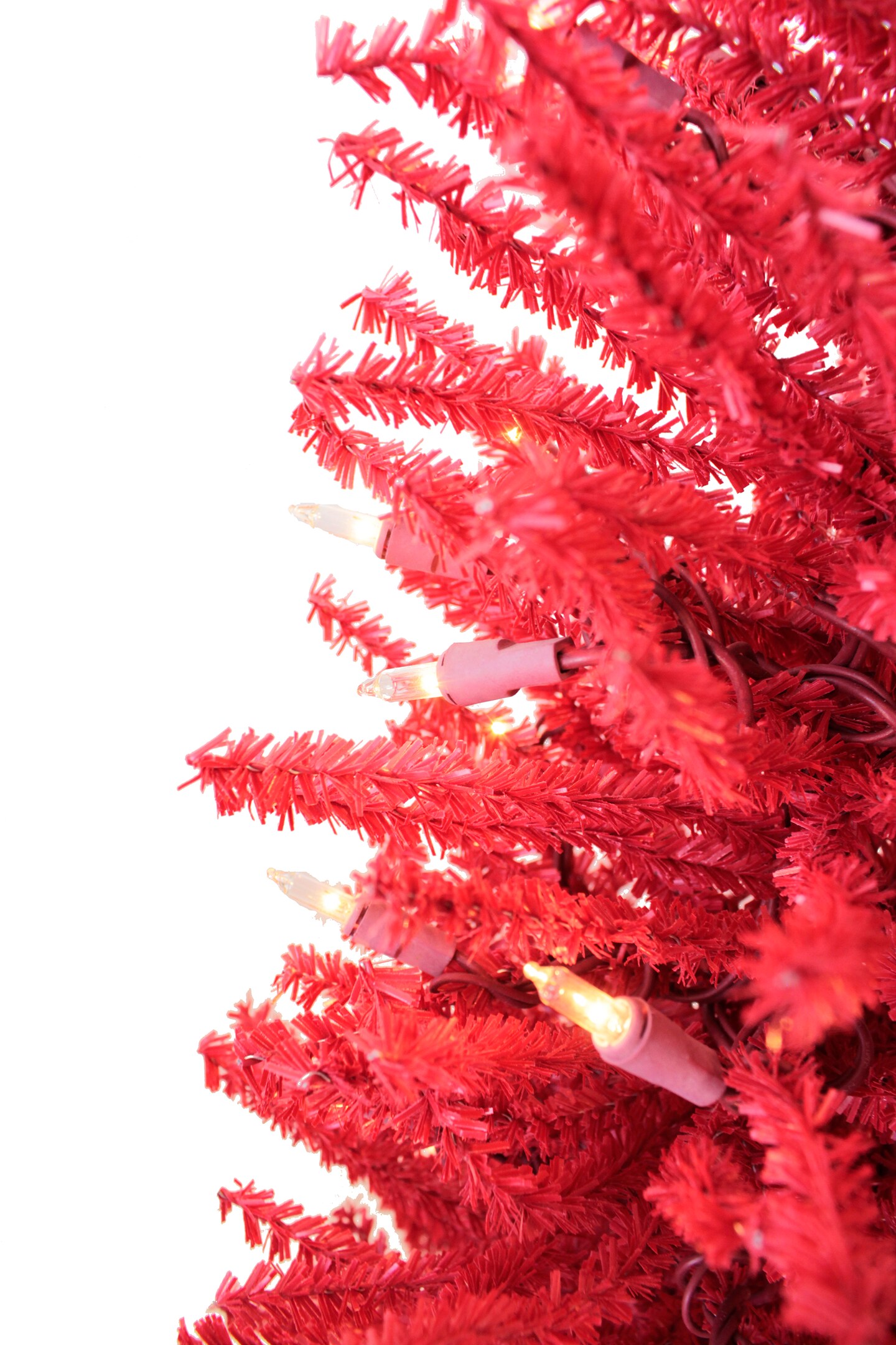 Perfect Holiday 2' Pre-lit Tabletop Christmas Tree With Burlap Base