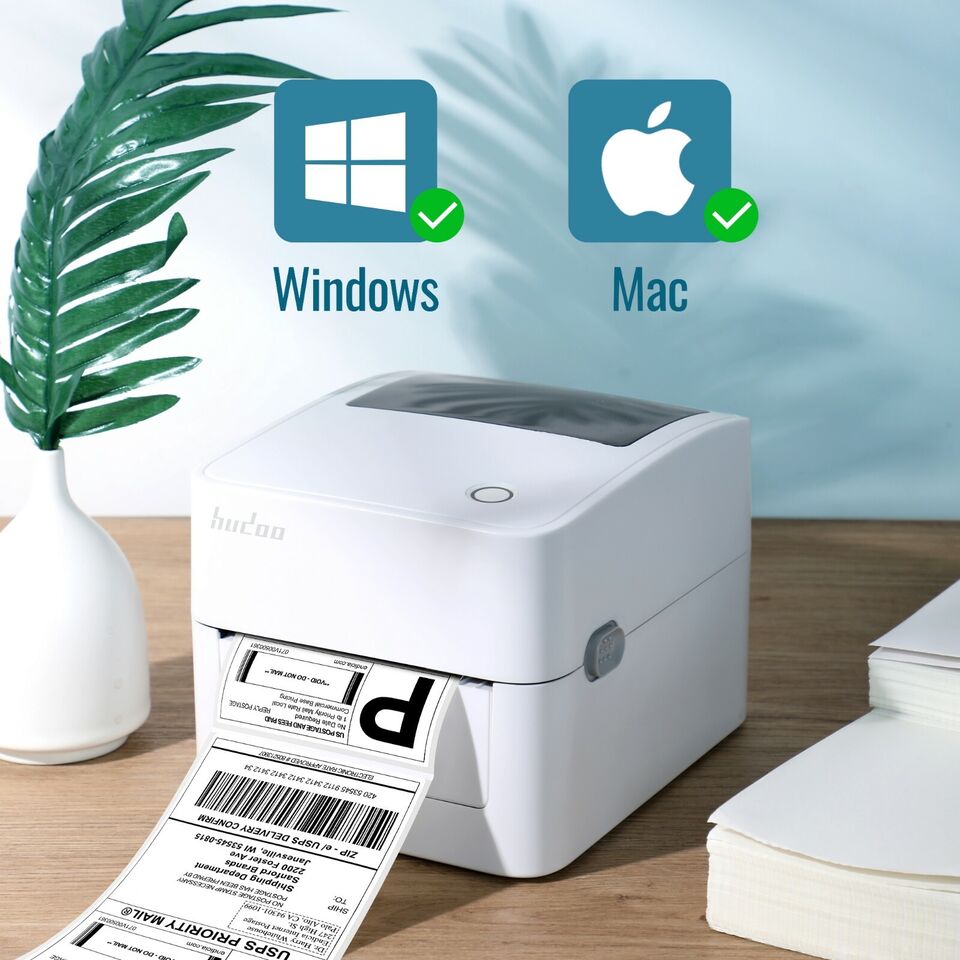Shipping Label Printer with Windows and Mac