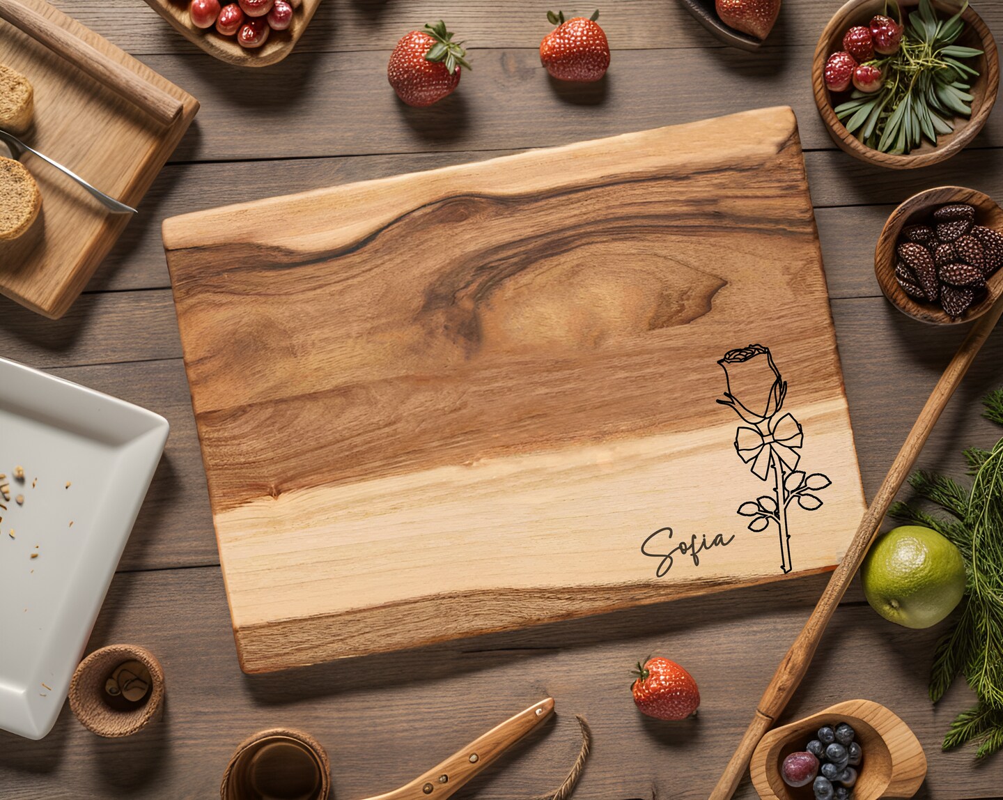 The Personalized Ultimate Cutting Board