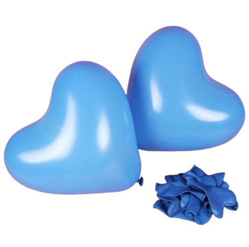 10 Inches High Quality Latex Heart Balloons 2 pcs