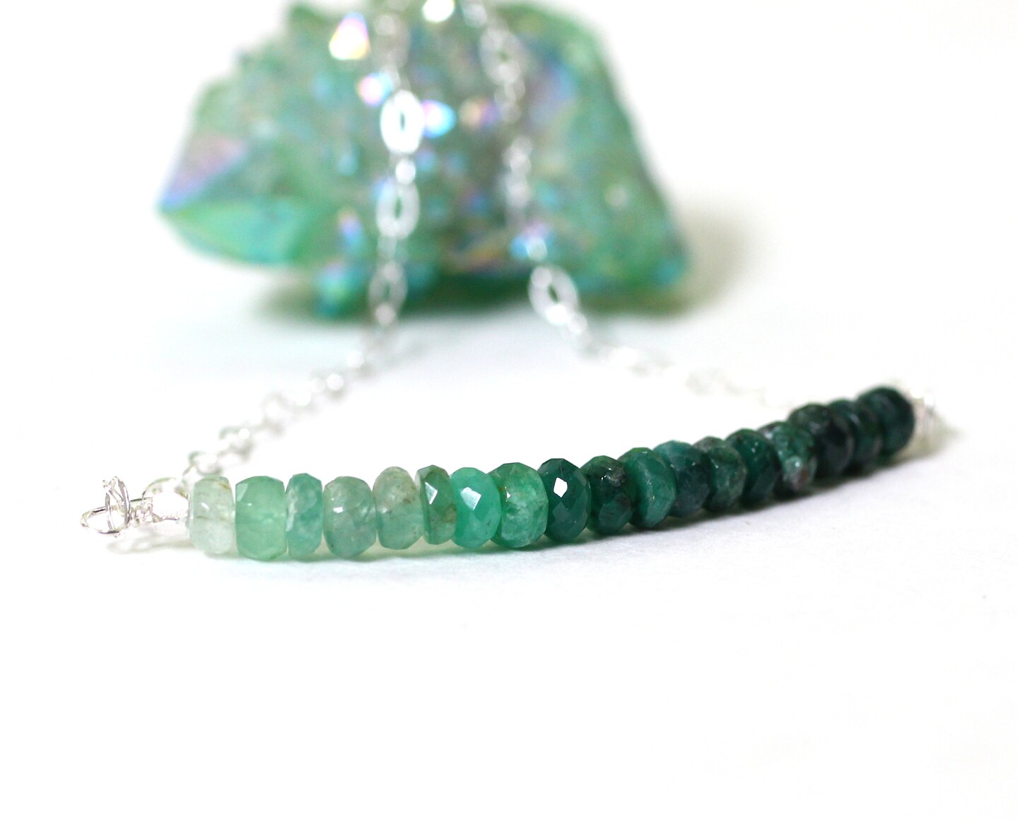 Ombre Emerald Necklace 282638190325186560