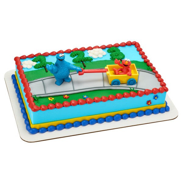 Sesame Street&#xAE; Let&#x27;s Play DecoSet&#xAE; Cake Decoration
