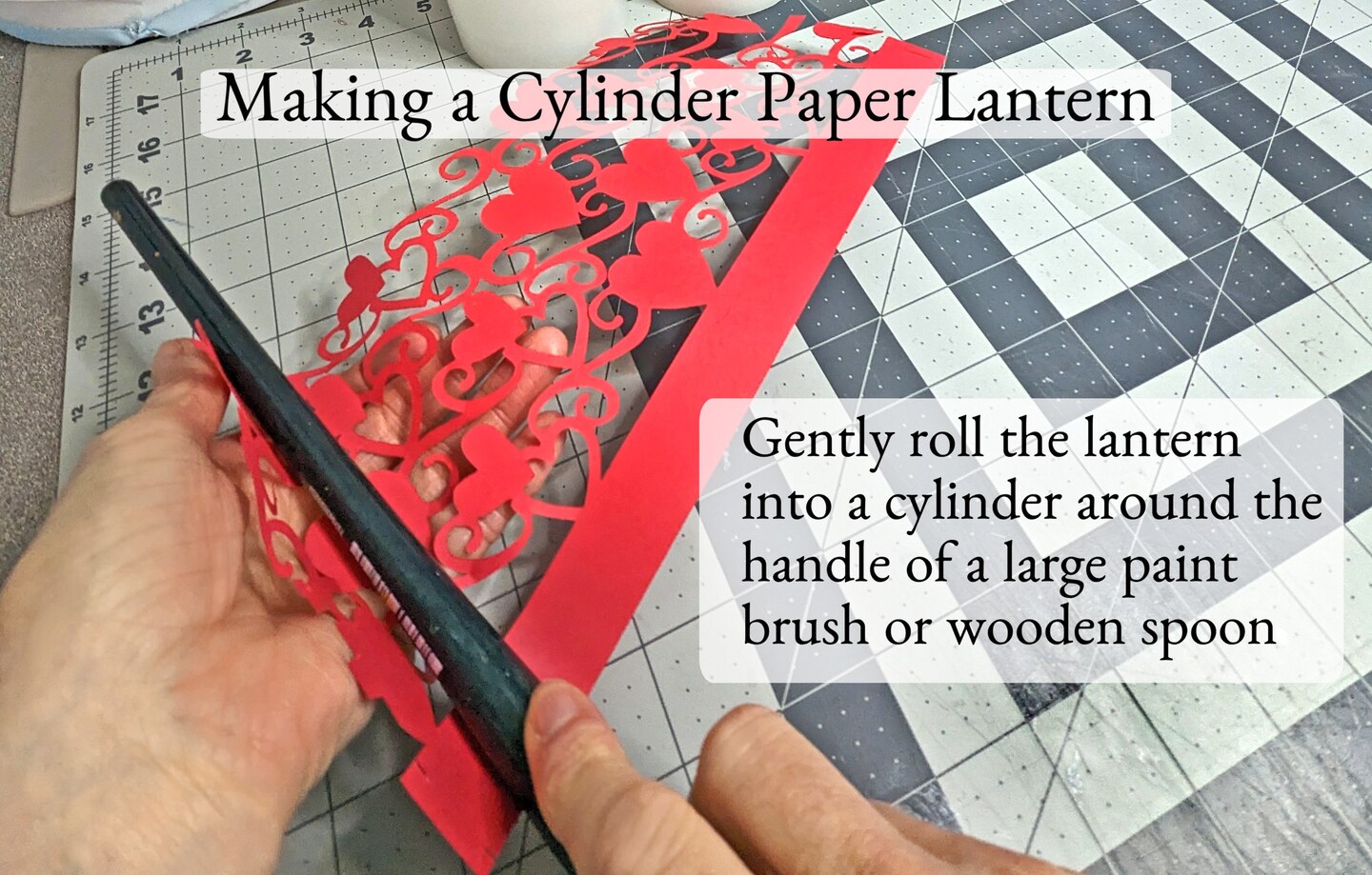 Christmas Reindeer Lantern 3D SVG for Paper image 2