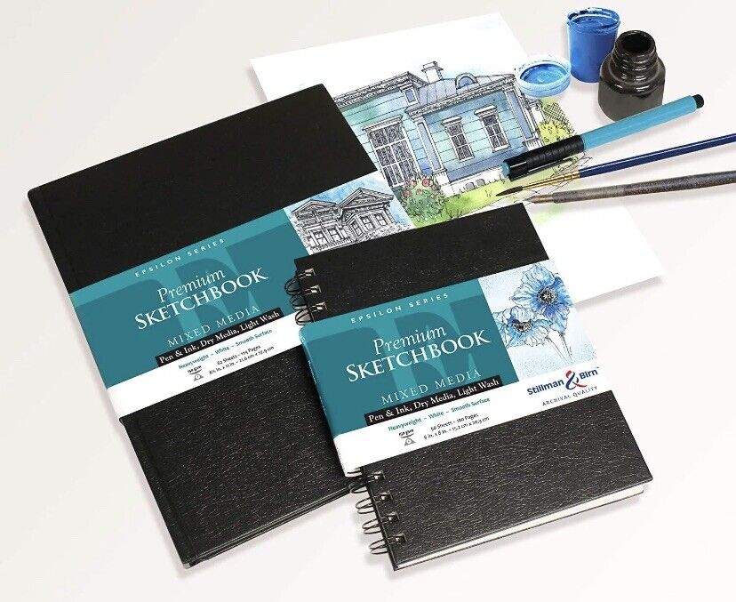 Stillman &#x26; Birn Epsilon Series Wirebound Sketchbook.