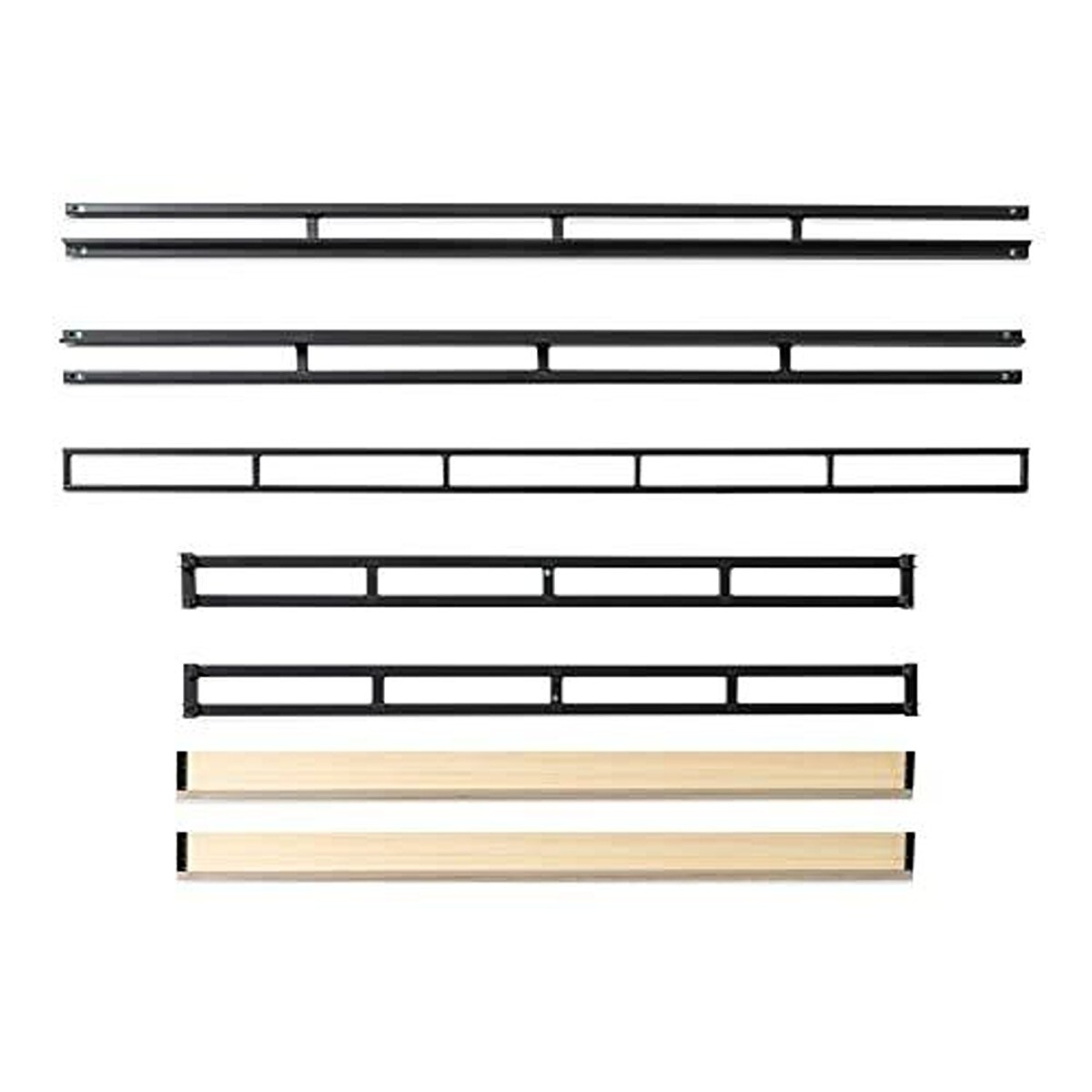 Full Sturdy Metal Box Spring Mattress Support With Wood Slats Michaels