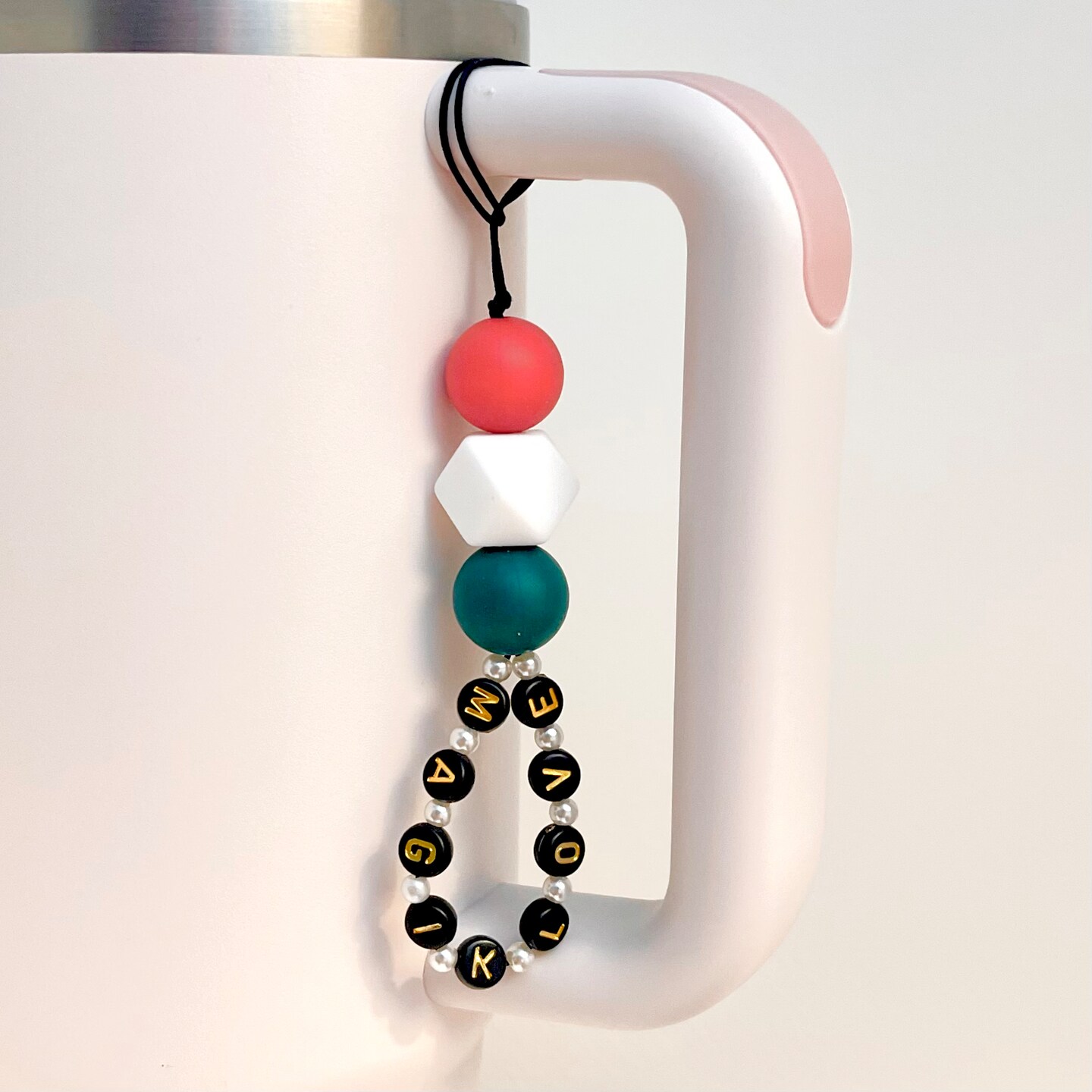 Magik Handmade Custom Name Charm Ornament Accessories for Stanley