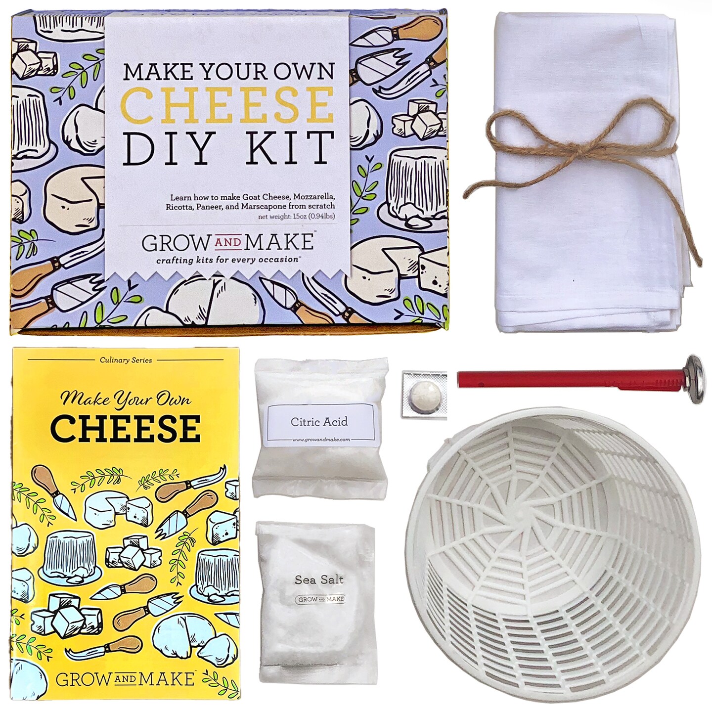 Make Your Own Cheese DIY Kit