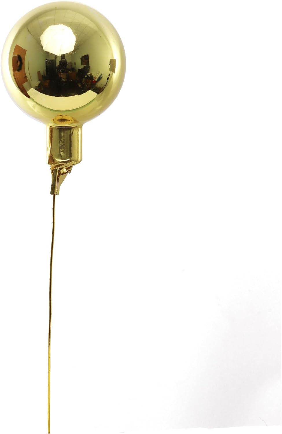 12-Pack: 50MM Vibrant Gold Glass Ball Ornaments, Floral Home by Artificial Flowers