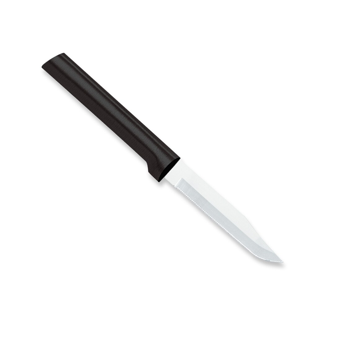 Rada Cutlery Serrated Paring Knife, Stainless Steel Spear Tip Parer Knives  for Saw-Cutting Action, Durable Resin Handle