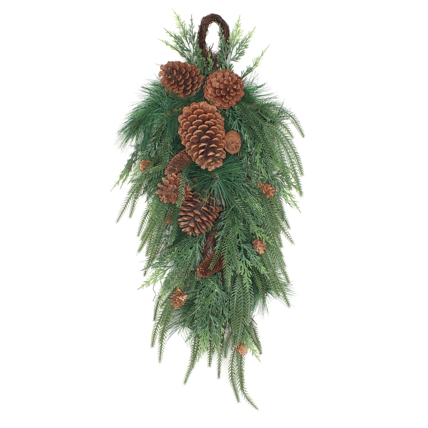 National Tree Company 32&#x22; Mixed Pine Christmas Teardrop