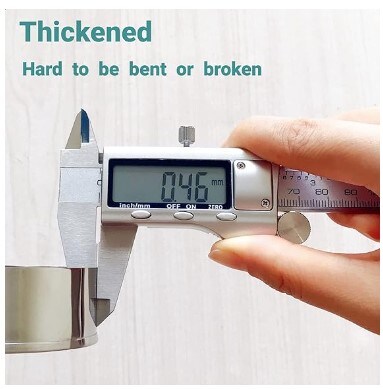 Cookie Cutters 6 PCS, Large Christmas Cookie Cutters by JOB JOL, 4''