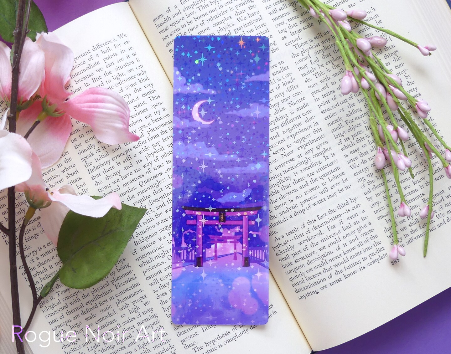Torii Gate Holographic Aesthetic Bookmark | Japan Lofi Bookmark | Neon  Pastel Style | Handmade Unique Bookmark | MakerPlace by Michaels