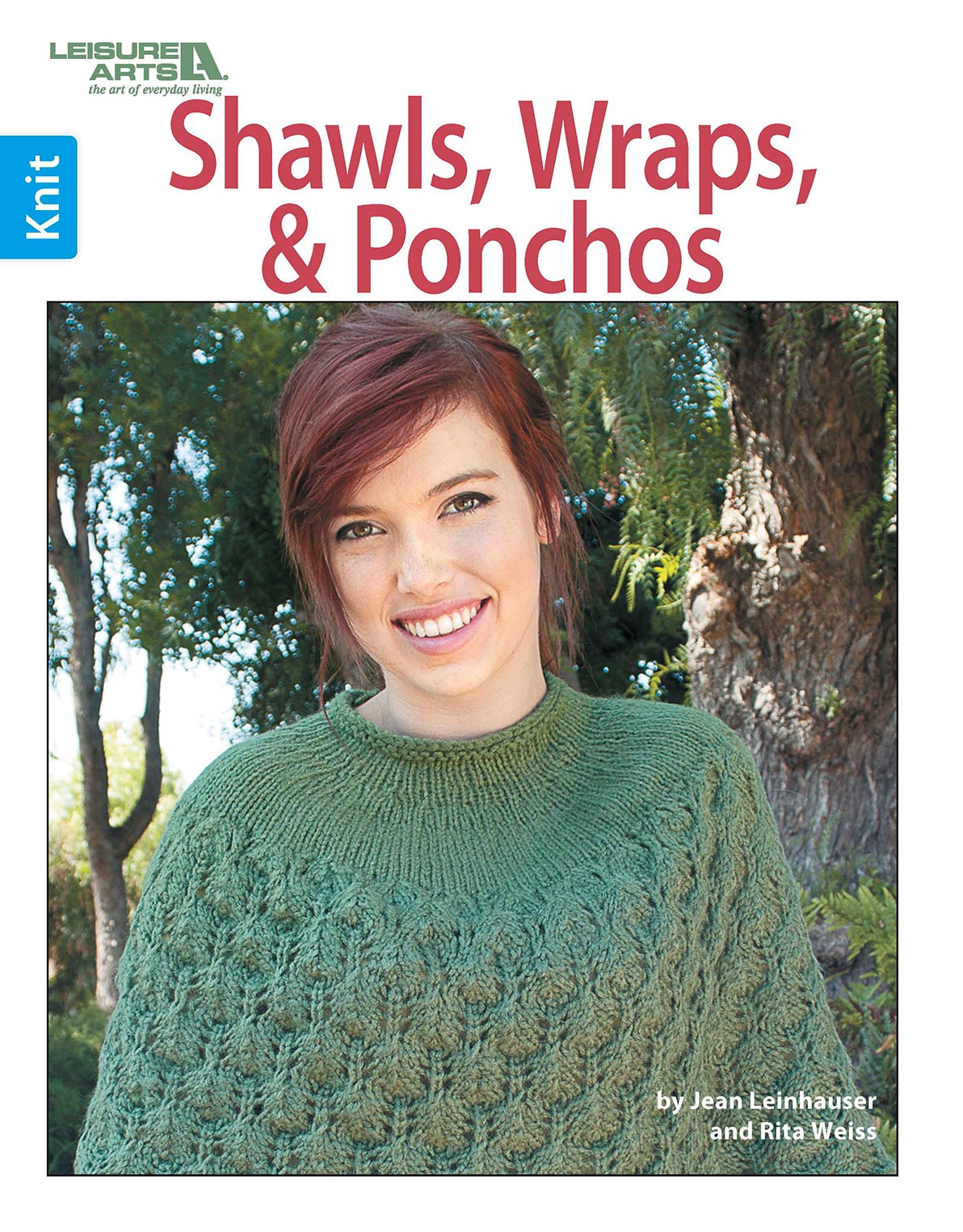 Leisure Arts Shawls, Wraps and Ponchos Knitting Book