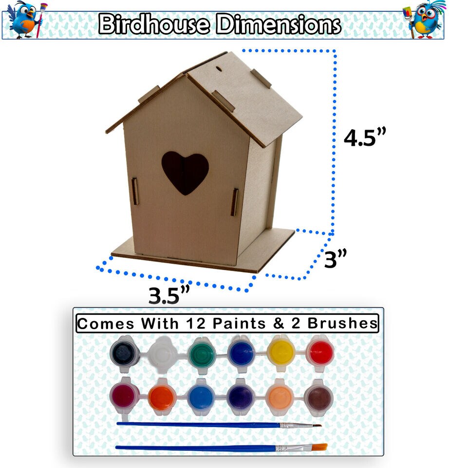 Birdhouse Homemade Wooden - Build Your Own Bird House.