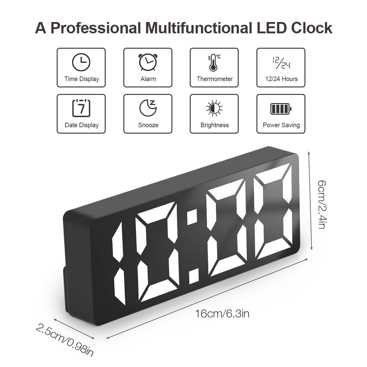 Premium Quality LED Clock Display