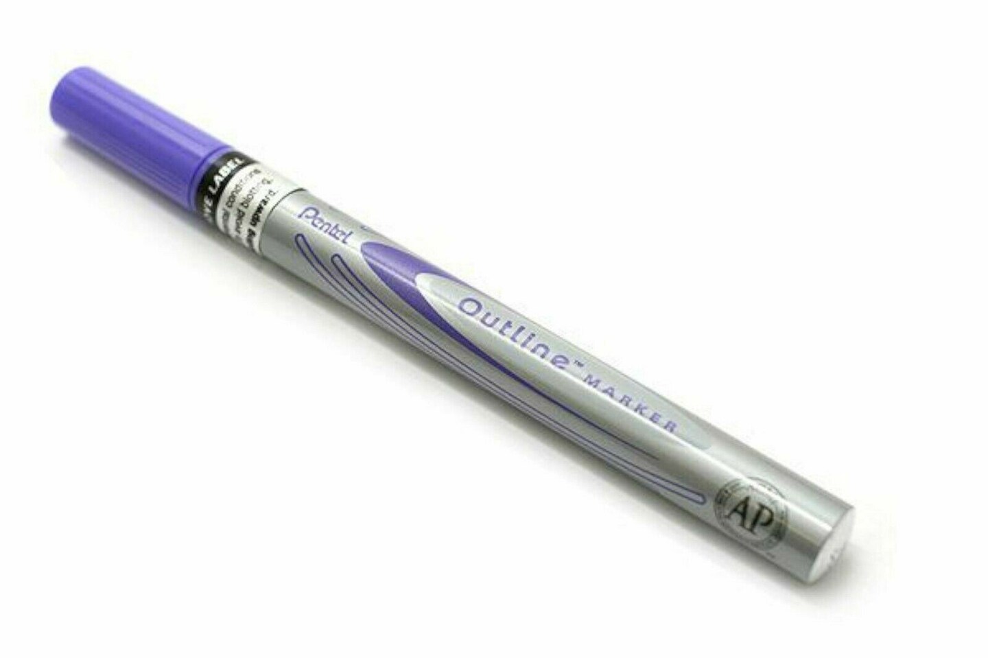 Pentel Metallic Dual Color Outline Marker Pen