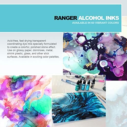 Ranger Alcohol Inks New 2020 Colors Bundle Boysenberry, Cobalt, Dijon, Ember, Everglades, Fiesta, Glacier, Gumball, Laguna, Mojito, Monsoon, Moss, Rosewood, Sienna, Vineyard