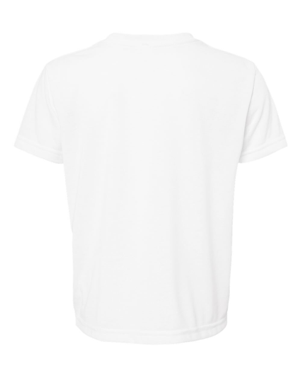 SubliVie® Toddler Polyester Sublimation Crewneck Short Sleeve Tee