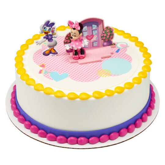 Minnie Mouse Happy Helpers DecoSet&#xAE; Cake Decoration