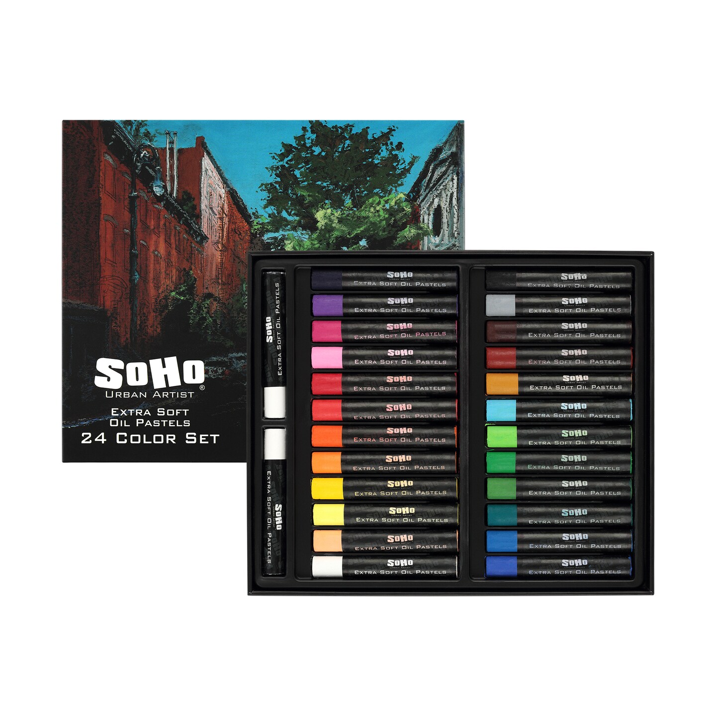 SoHo Urban Artists Extra Soft Oil Pastel Sets