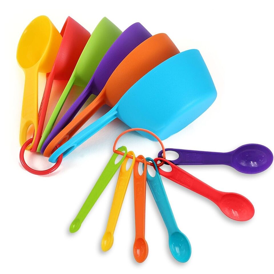 Measuring Spoons and Cups for Kitchen Baking Cooking Measure Tools Set