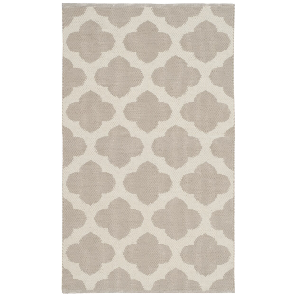 Safavieh Montauk MTK720A 2'3 x 3'9 Ivory / Grey Area Rug