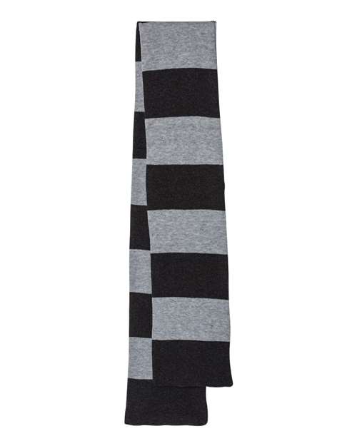 Sportsman&#xAE; Rugby-Striped Knit Scarf